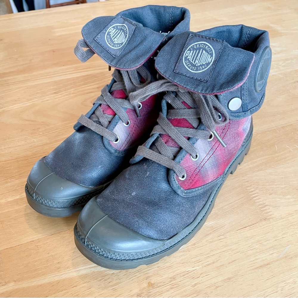 Palladium Baggy Boot - Rare Plaid